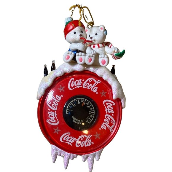 Enesco Coca Cola, The Forecast calls for COKE Thermostat Ornament - Picture 10 of 15